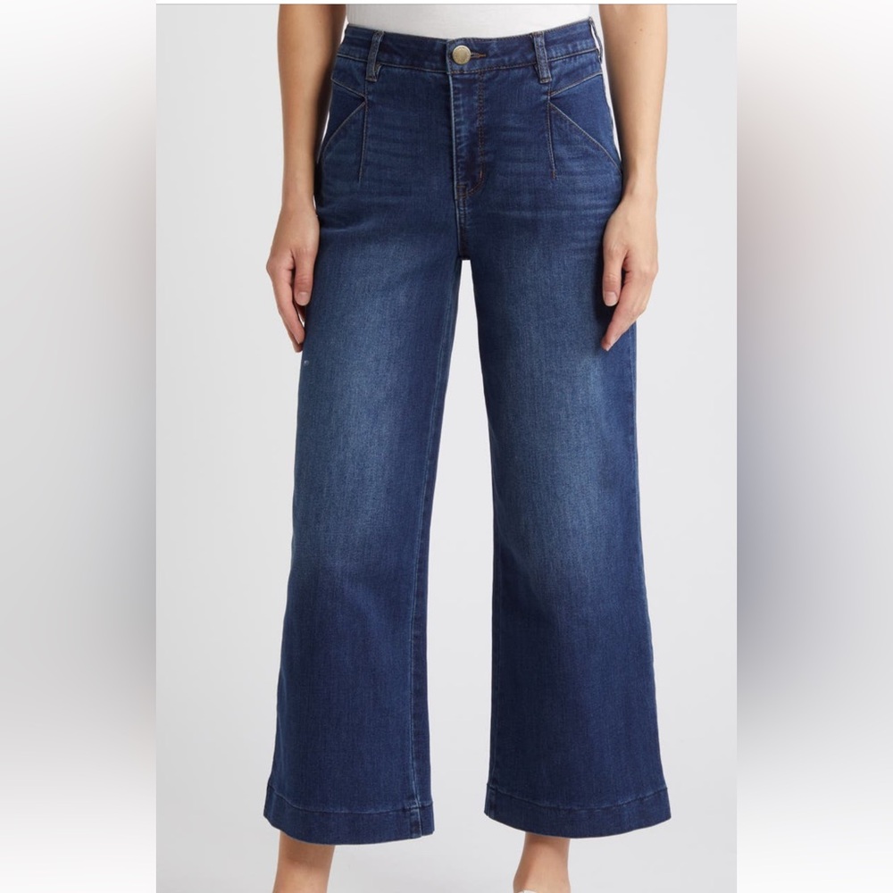 Wit & Wisdom Skyline Ab-solution ankle length wide leg jeans